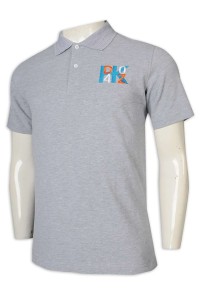 P1199 Order Polo shirt gray short sleeve Polo shirt 100% cotton Polo shirt store
